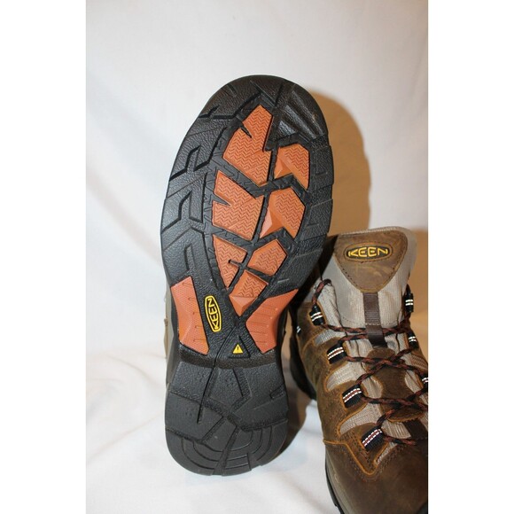 Keen Utility Men's Detroit XT Mid Waterproof Safety Toe Work Boots Brown 14 EE - Picture 5 of 6